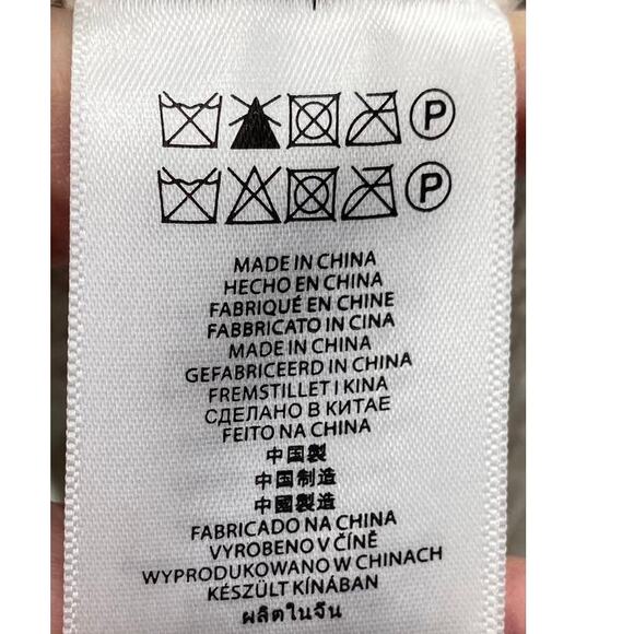 Michael Michael Kors Cashmere Cardigan Zip Front V Neck Pockets Beige Womens XS - Picture 10 of 10